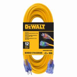 25' 12/3 Ext Cord