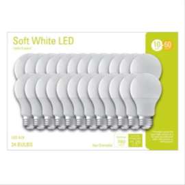 GE 24PK 10W A19 Bulb