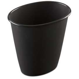 1.5GAL BLK Wastebasket