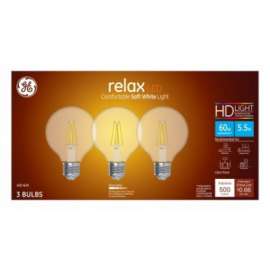 GE 3PK 5.5W SW Rel Bulb