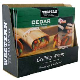 8PK Cedar Grilling Wrap