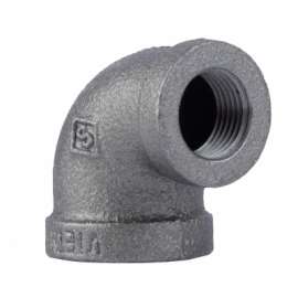 1/2x3/8 BLK Redu Elbow