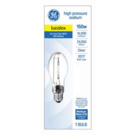 GE 150W ED17 MED Bulb