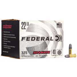 325RND Fed 22LR Ammo