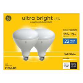 2PK 24W BR40 MB Bulb