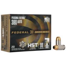 20RND 380Auto 99GR Ammo