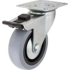 3"GRY Swiv Caster/Brake