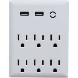 3 Out/2 USB Wall Tap