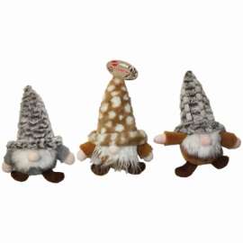 12"Woodsy Gnome Dog Toy