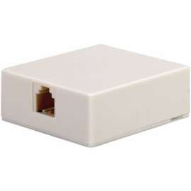 WHT STD Mod Phone Jack