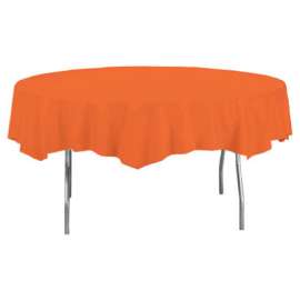82" ORG RND Table Cover