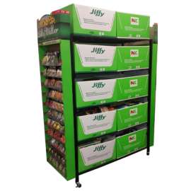Jiffy 4' RA MTL Rack