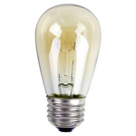 2PK 11W S14 AMB Bulb
