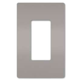 1G GRY SGL Wall Plate