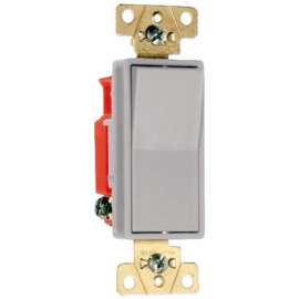 20A GRY SP Deco Switch