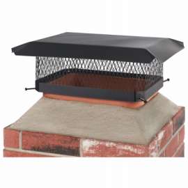 13x17 BLK Chimney Cover