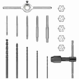 17PC Metric Tap/Die Set