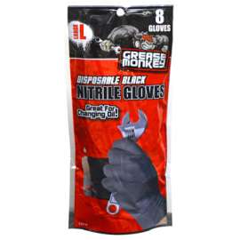 8CT Disp Nitrile Glove