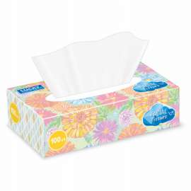 100CT Tissue Flat Box