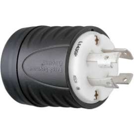 30A 250V BLK Lock Plug