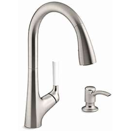 SS SGL PullKitch Faucet