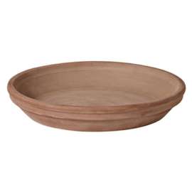 7" Graph Clay Saucer