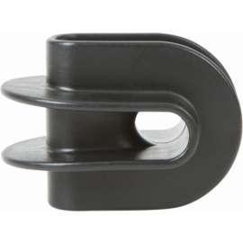 10PK BLK Str Insulator