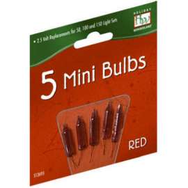 HW 2.5V RED Repl Bulb