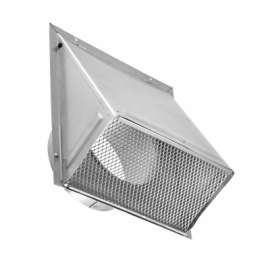 6" ALU Wall Cap/Screen