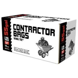 15CT 55G Contractor Bag