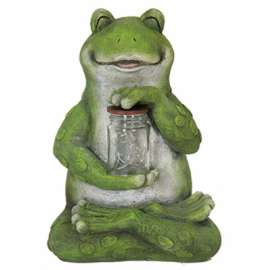 Solar LED Frog/Jar