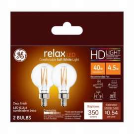 GE 2PK 4.5W SW Rel Bulb