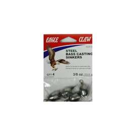4PK 3/8OZ NLCast Sinker