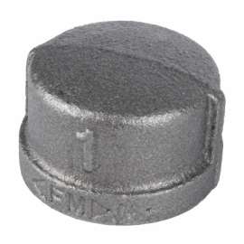 1" BLK Pipe Cap