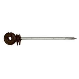 6"BLK WD Post Insulator