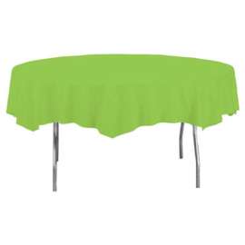 82"Lime RND Table Cover