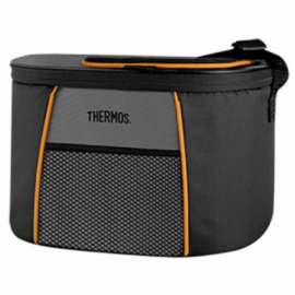 12 Can Black Soft Cooler