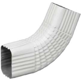 3x4 WHT ALU B Elbow