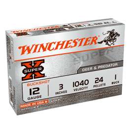 5RND 12GA 3" Buckshot
