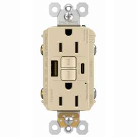 15A USB GFCI A/C IVY