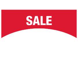 50PK 1Up SaleSign Stock