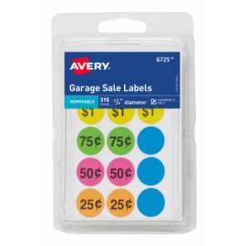 315CT Garage Sale Label