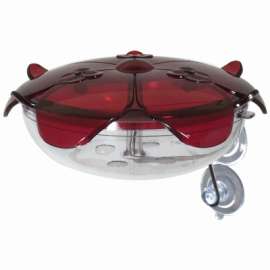 Ruby Wind Hummin Feeder