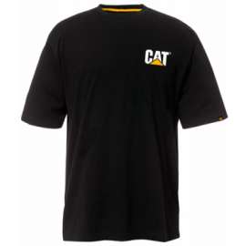 CAT MED BLK S/S Tee