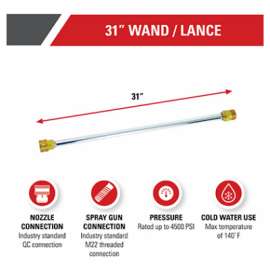 Simpson31" Ext Spr Wand