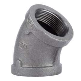 1-1/2 BLK 45 DEG Elbow