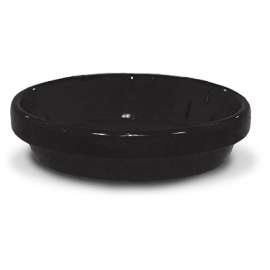 7.75" BLK Saucer