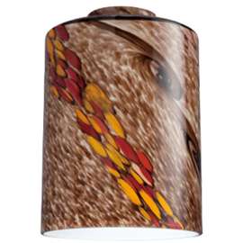 2-1/4" Wildf Glas Shade