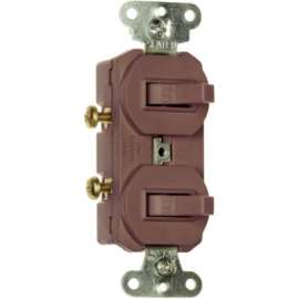 15A BRN 2SP Switches