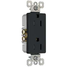 15A BLK Safe Outlet